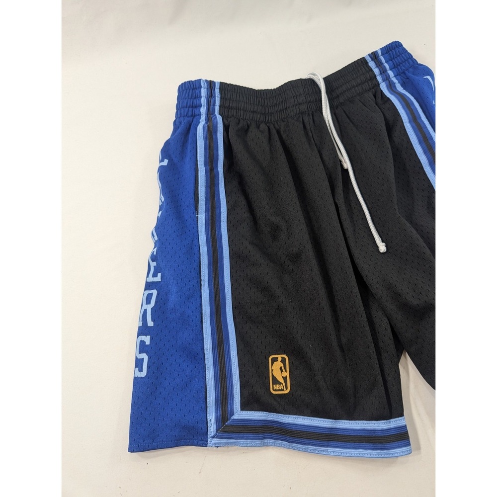 Mitchell And Ness Los Angeles Lakers Men's Medium Black Blue Swingman Shorts - Picture 2 of 9